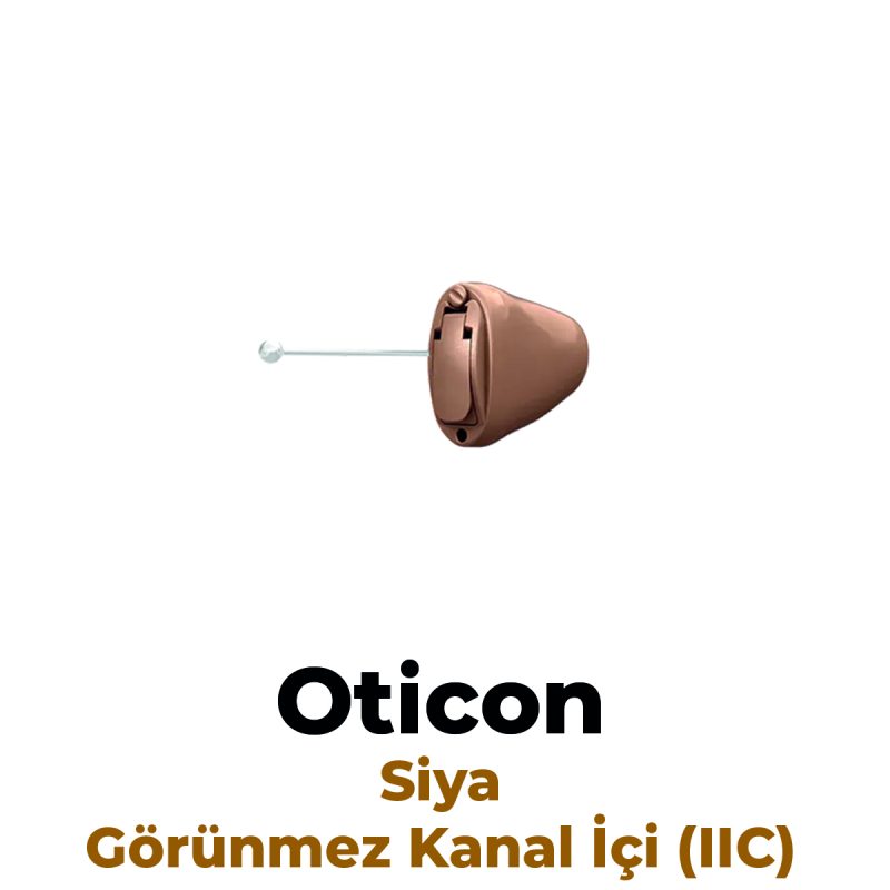 Oticon Siya Görünmez Kanal İçi (IIC) İşitme Cihazı