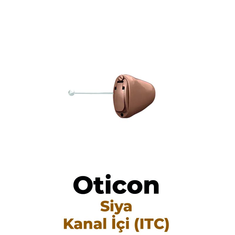 Oticon Siya Kanal İçi (ITC) İşitme Cihazı